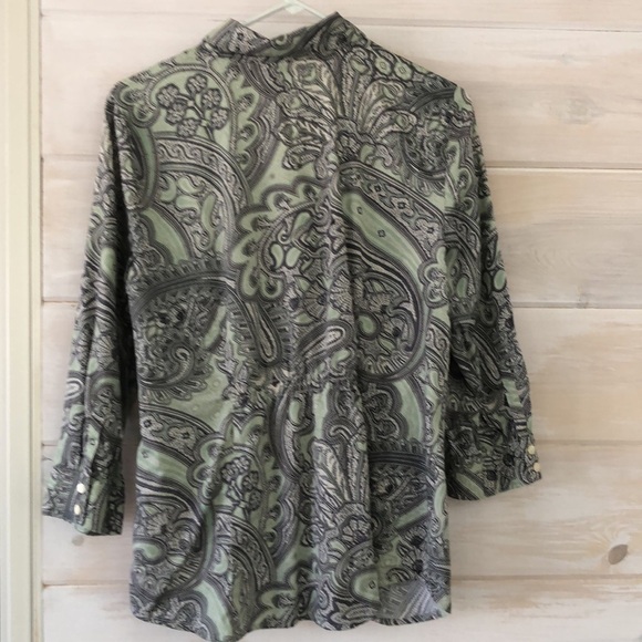 Van Heusen Studio Paisley‎ Shirt - Picture 3 of 7